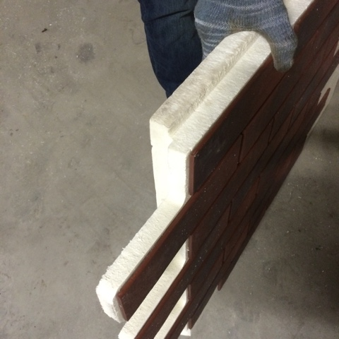 Cloud Braun Struktur, Толщина 30 мм, Фасадные Термопанели Rufford